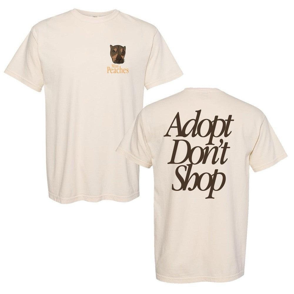Barstool Sports Miss Peaches Adopt Don’t Shop Tee Medium